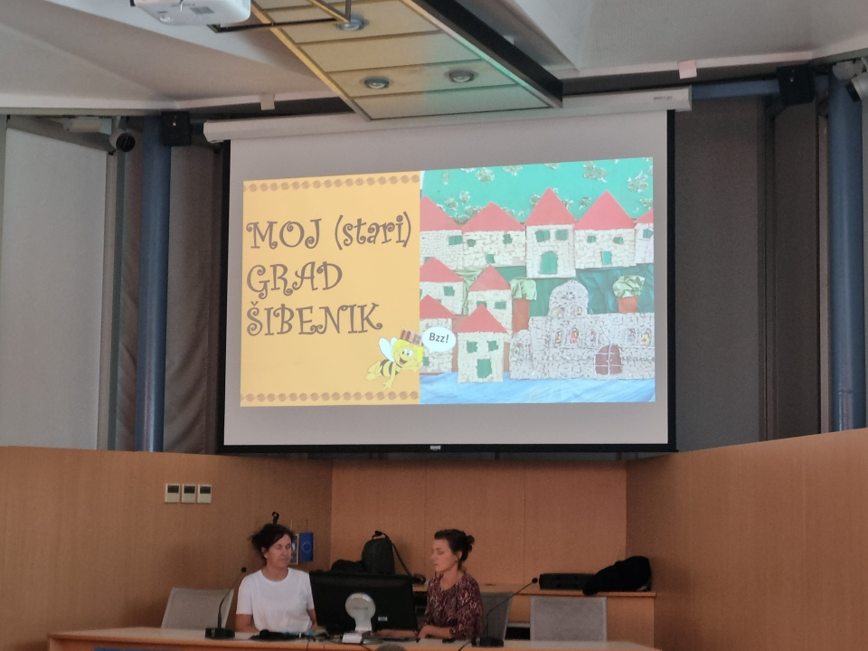 Djeca iz DV Maslina u šibenskoj knjižnici predstavila film 'Naš vodič kroz grad' 