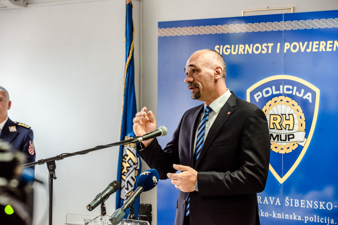 Novi načelnik Sandro Santini: 'Šibenska policija ostvarila je vidljiv napredak u više segmenata rada'