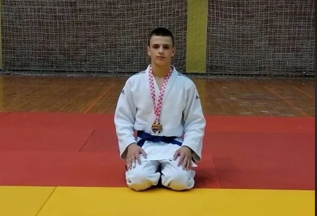 Mladi šibenski judaš Filip Knez osvojio zlatnu medalju na Prvenstvu Hrvatske