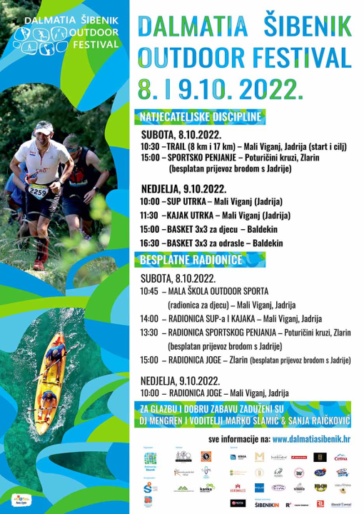 Požurite s prijavama, Dalmatia Šibenik Outdoor Festival je pred vratima!