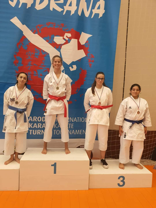 Karate klub Okit Vodice do 23 medalje na Kupu Jadrana u Splitu