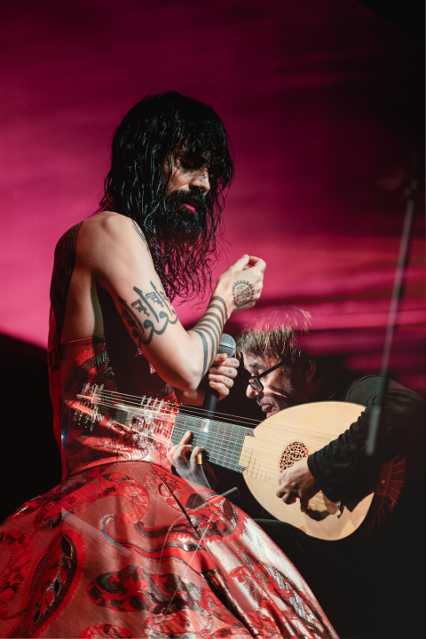 Vrećin glas, gitara i lutnja Edina Karamazova oduševili sinoć Šibenčane u Arsenu