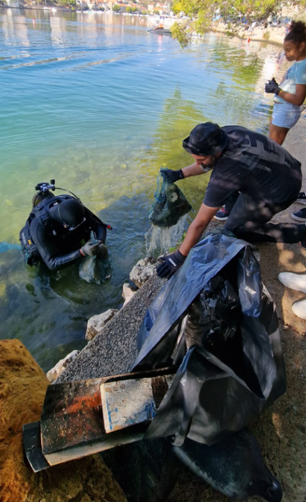 U Zatonu organizirana 2. akcija čišćenja podmorja u sklopu projekta Plavi Jadran 