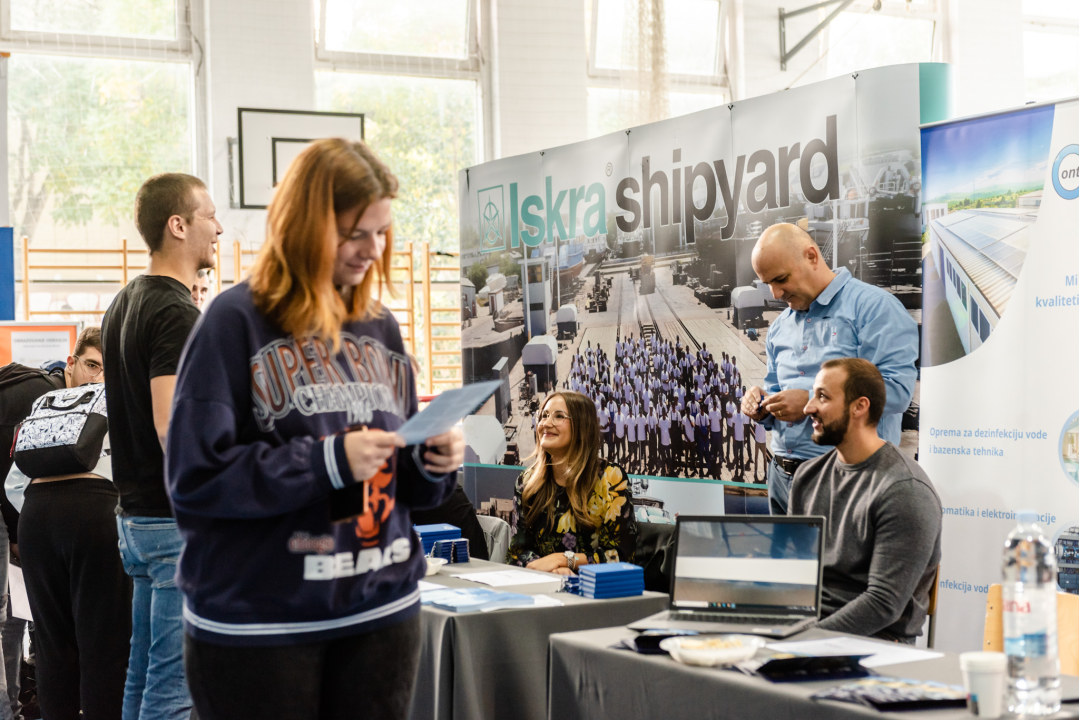 Održan je Sajam poslodavaca u Industrijsko-obrtničkoj školi Šibenik!