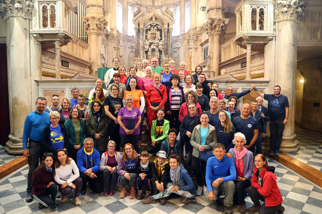 Biskup Rogić predvodio misno slavlje za sudionike 'Camino Šibenik tjedna'