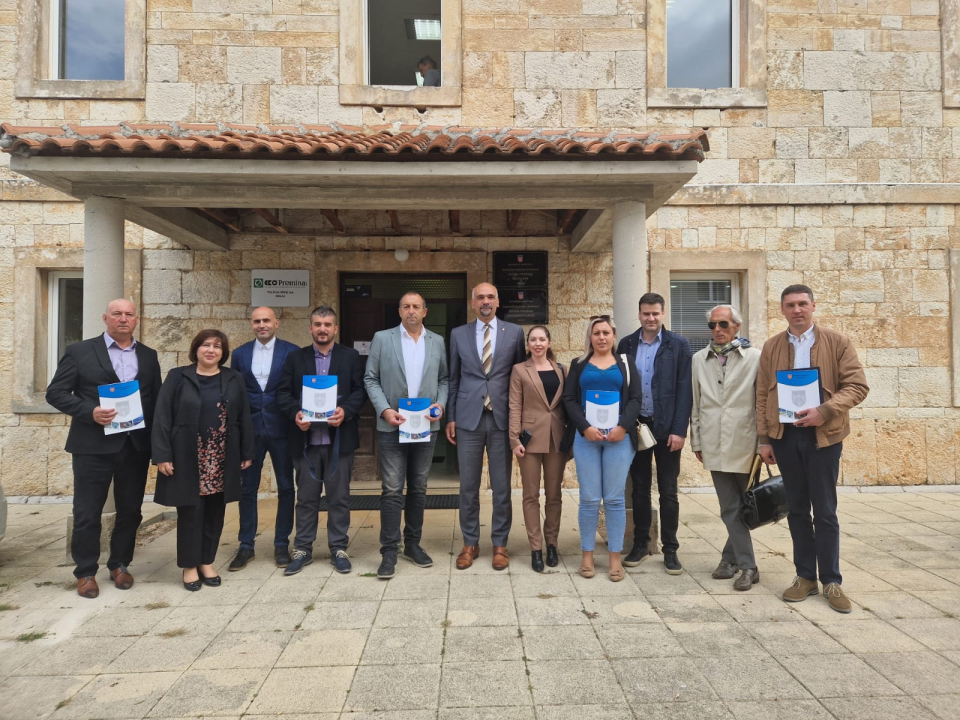 Županija osigurala 1,2 milijuna kuna za razvoj infrastrukturnih projekata na području sedam jedinica lokalne samouprave 