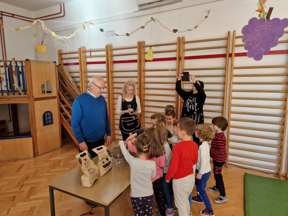 Inovatori posjetili djecu u vrtiću Vidici: 'Kad je baka po vrtu posipala otrovno gnojivo, ubila je mog ježa'