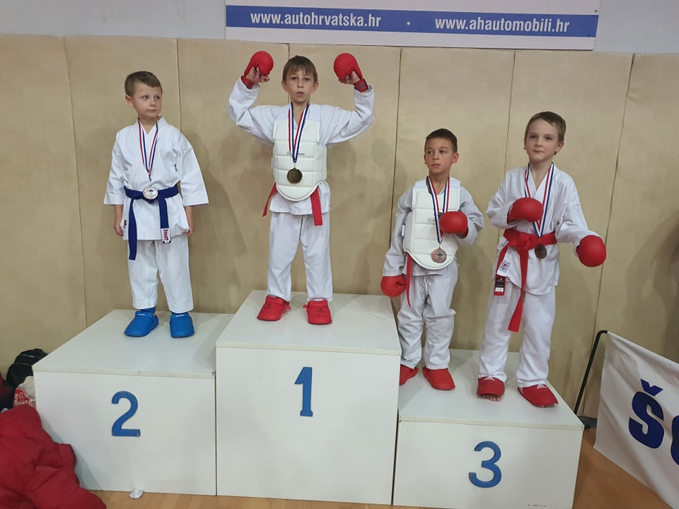 Karate klub Okit Vodice sveukupni pobjednik Dalmatinske lige 