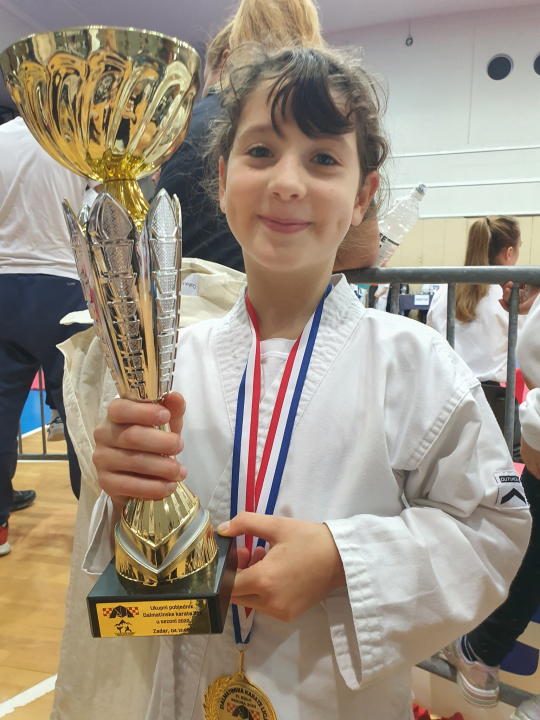 Karate klub Okit Vodice sveukupni pobjednik Dalmatinske lige 