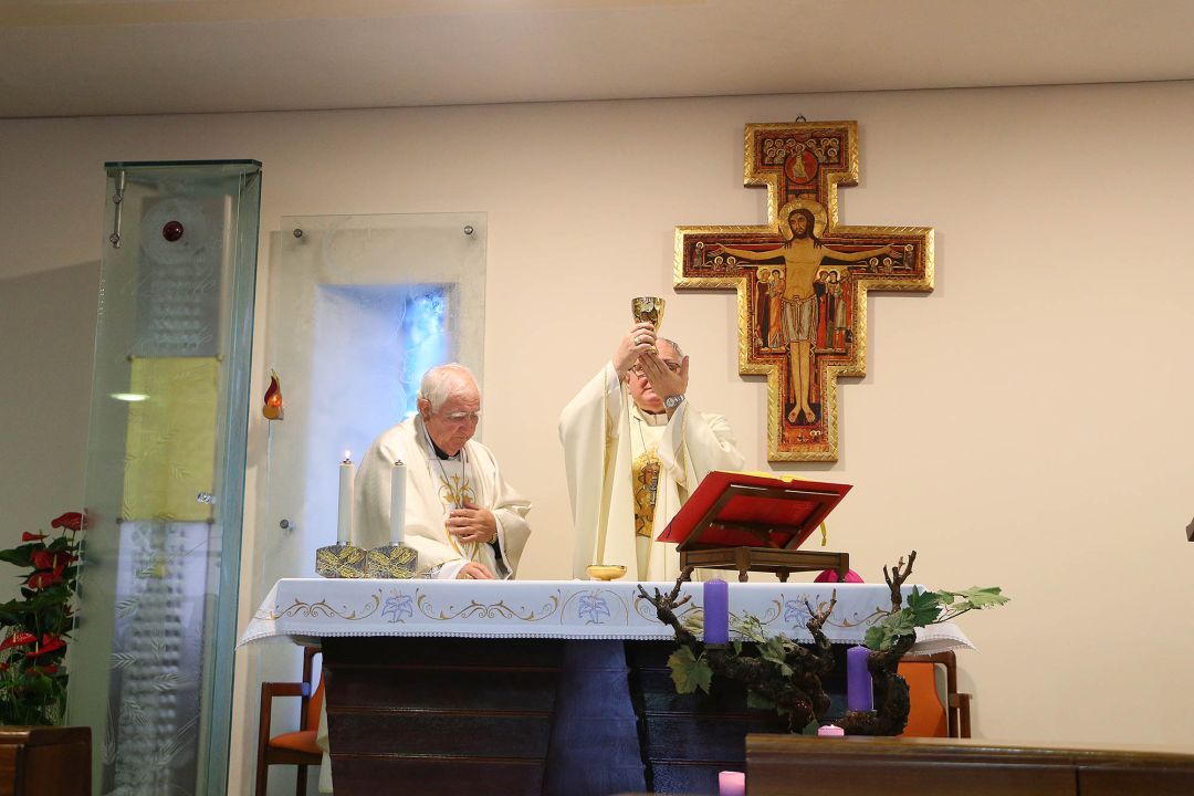 Bezgrešno začeće Djevice Marije proslavljeno kod sestara franjevki od Bezgrješne