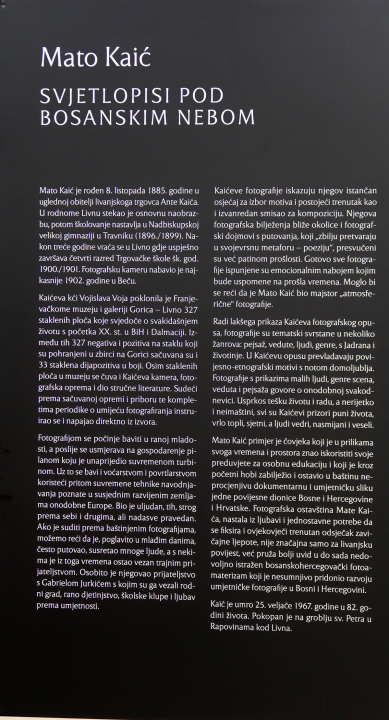 U Muzeju grada Šibenika otvorena izložba 'Svjetlopisi pod bosanskim nebom' livanjskog fotoamatera Mate Kaića 