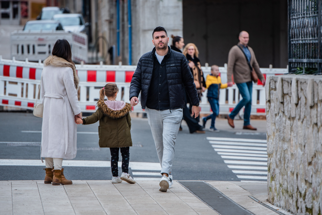 FOTO Đir po gradu, nedjelja 25. prosinca