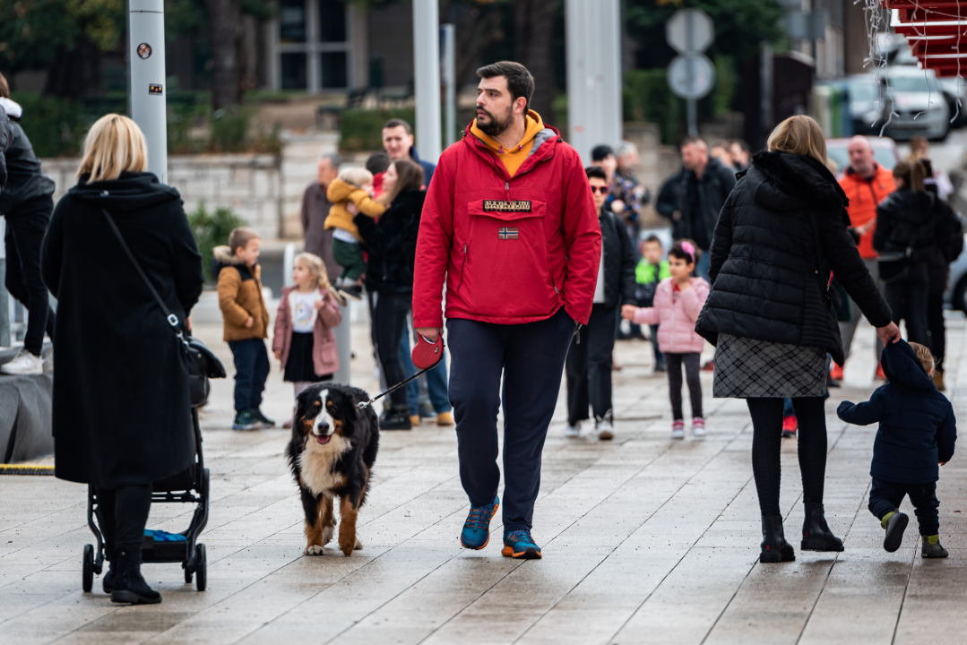 FOTO Đir po gradu, ponedjeljak 26. prosinca