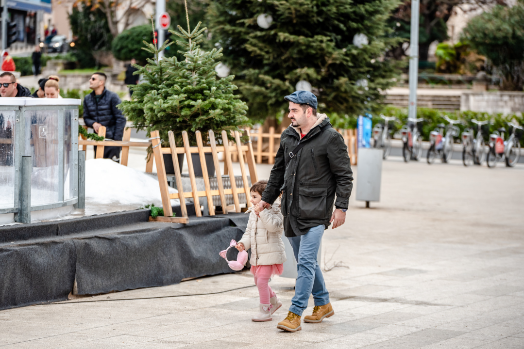 FOTO Đir po gradu, subota 7. siječnja