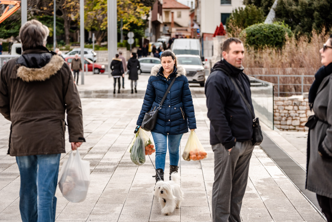 FOTO Đir po gradu, utorak 10. siječnja