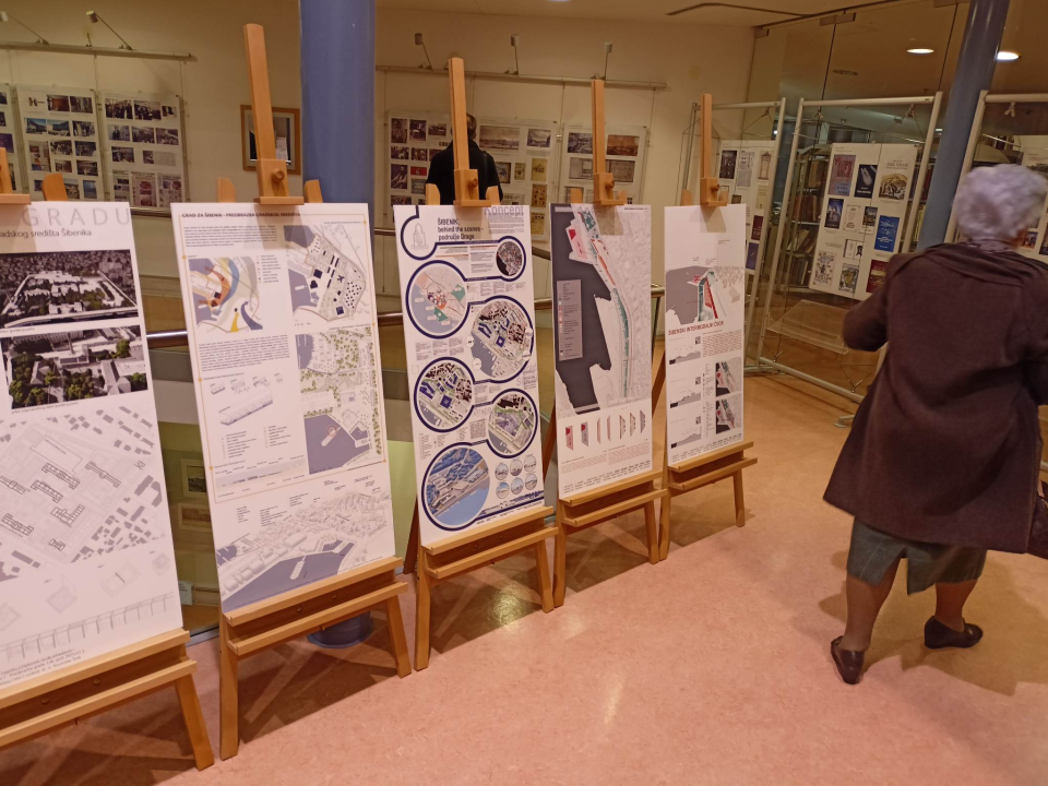 Šibenik budućnosti: U knjižnici otvorena zanimljiva izložba studenata arhitekture
