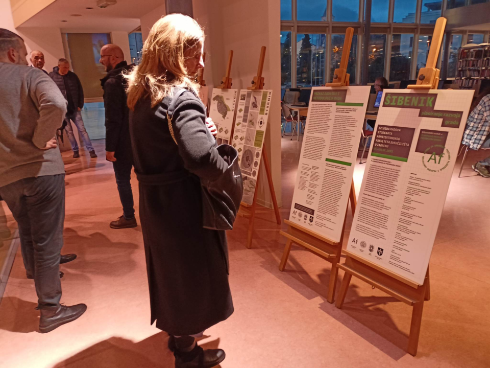 Šibenik budućnosti: U knjižnici otvorena zanimljiva izložba studenata arhitekture