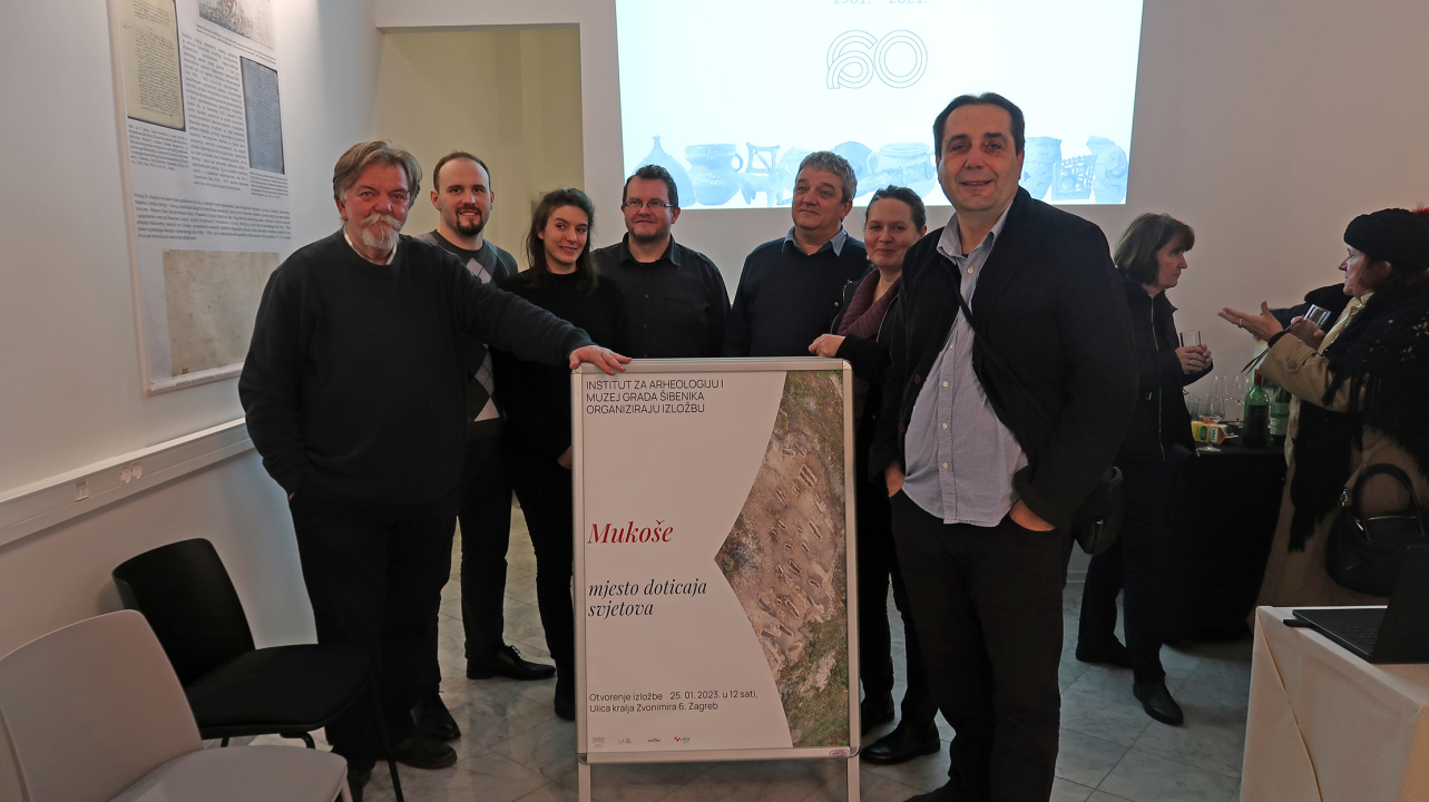 Institut za arheologiju u Zagrebu slavi rođendan uz kolege iz Šibenika: Otvorena izložba o lokalitetu Mukoše
