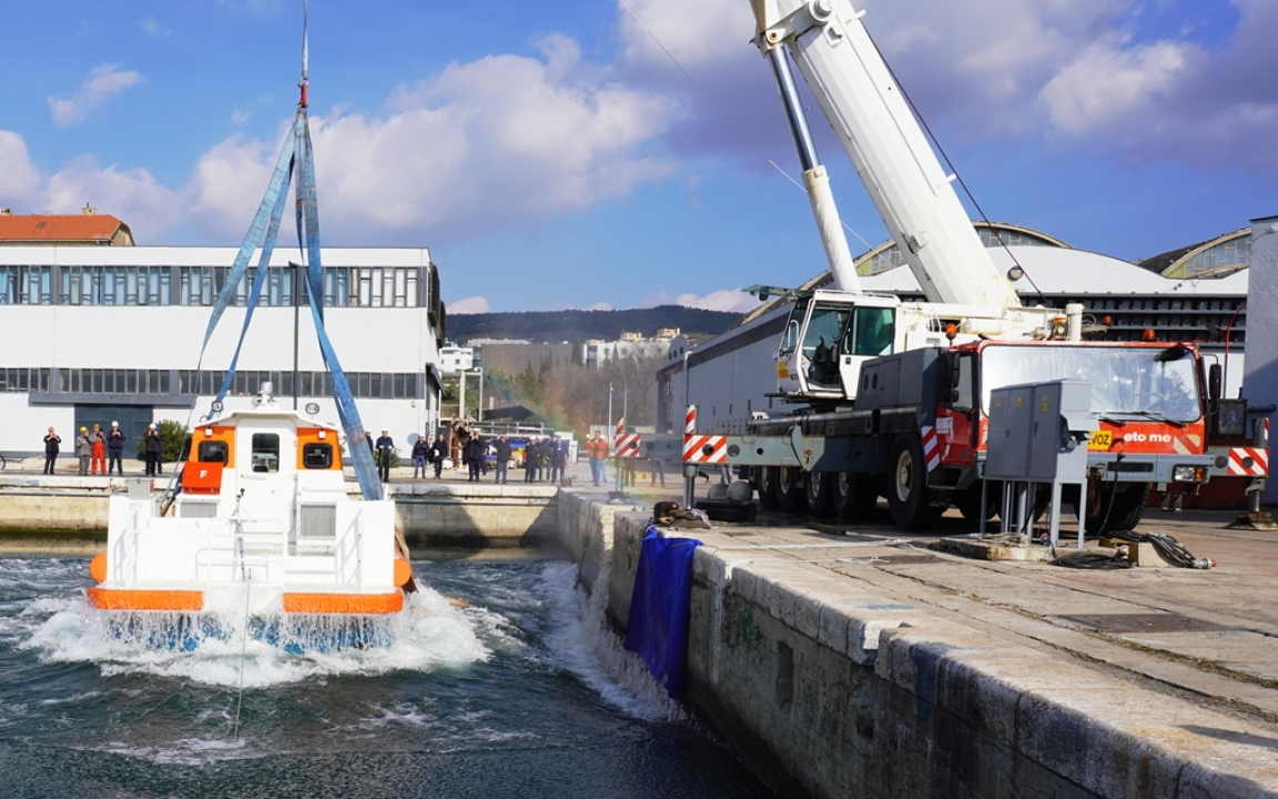 Prva od šest brodica za hitnu medicinsku intervenciju u Mandalini prošla sve testove