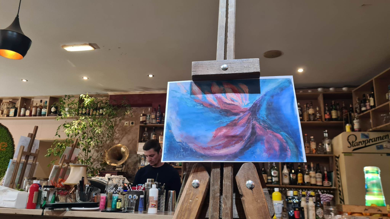 Cocktail &amp; Paint pravi hit u Šibeniku: 'Neki ljudi nisu crtali od vrtića i sad naprave nešto genijalno'