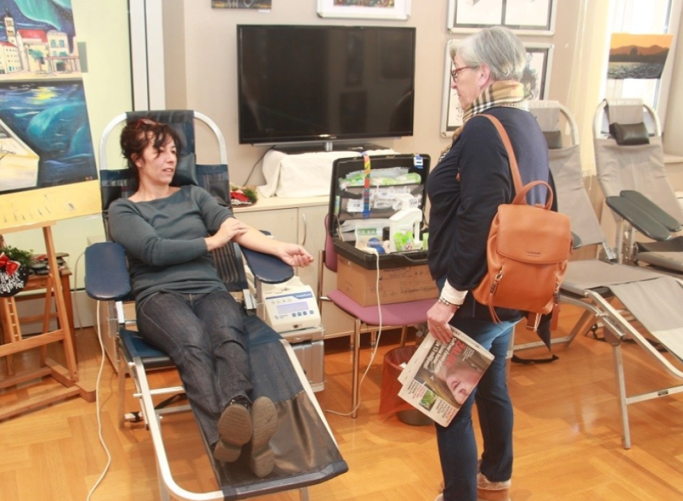 U Vodicama 46 osoba darovalo krv