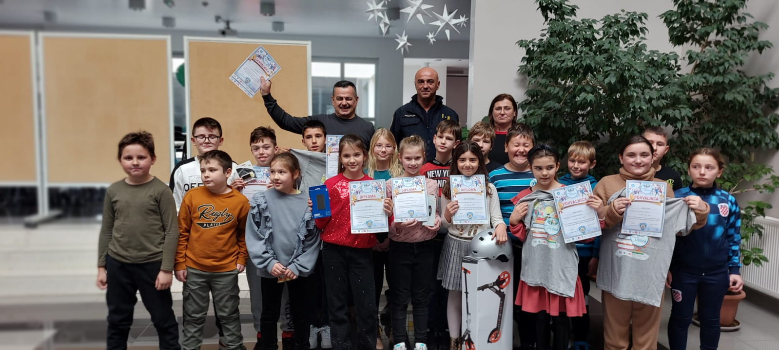 Izvanredan uspjeh učenika OŠ Meterize na državnom natjecanju iz Prometne učilice, Barbara Petković državna prvakinja 