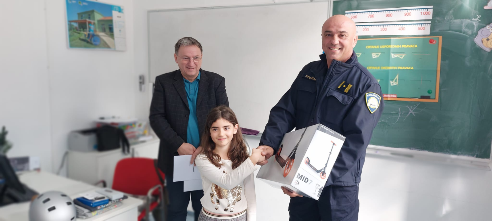 Izvanredan uspjeh učenika OŠ Meterize na državnom natjecanju iz Prometne učilice, Barbara Petković državna prvakinja 