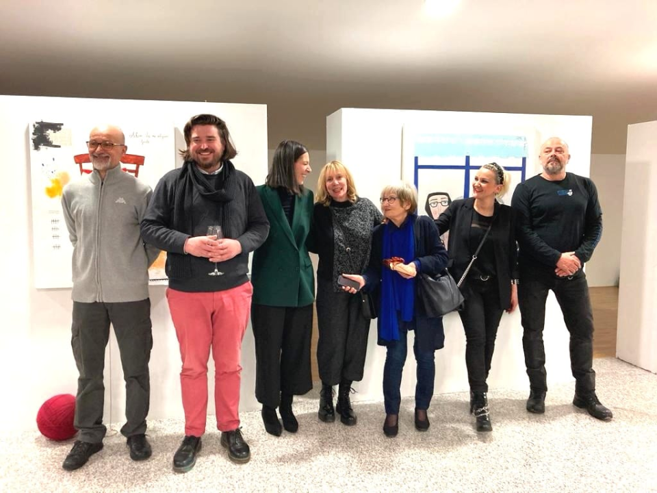 Promocija šibenske umjetnosti u slavonskoj metropoli: U Osijeku otvorena izložba članova Grupe 9!