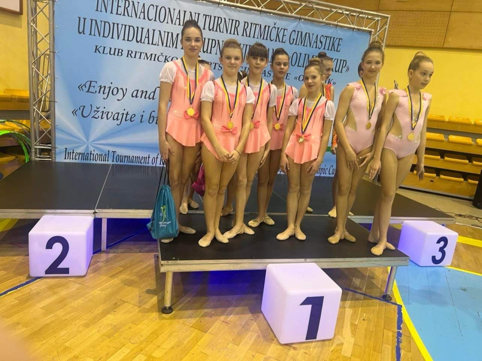 Sedam medalja za Gimnastički klub Šibenik-Dalmacija u Sarajevu 