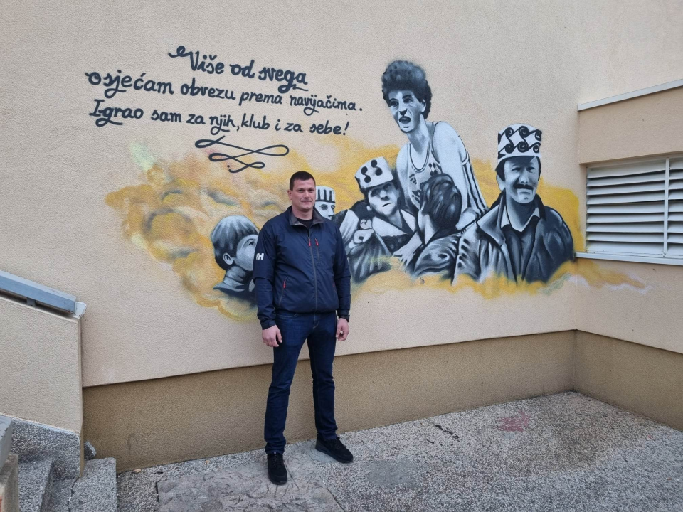 Ivan Blaće, predsjednik Šibenskih funcuta: 'Ovdje će uvijek biti - moj grad, moj klub!'