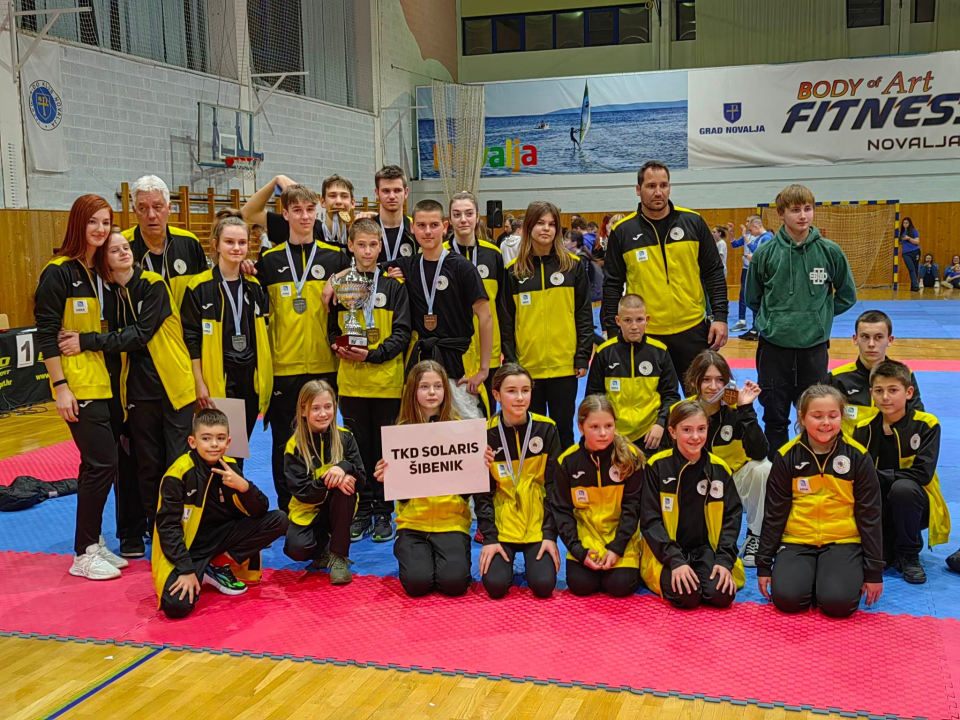 Članovi Taekwondo kluba Solaris odlični na Prvenstvu Hrvatske