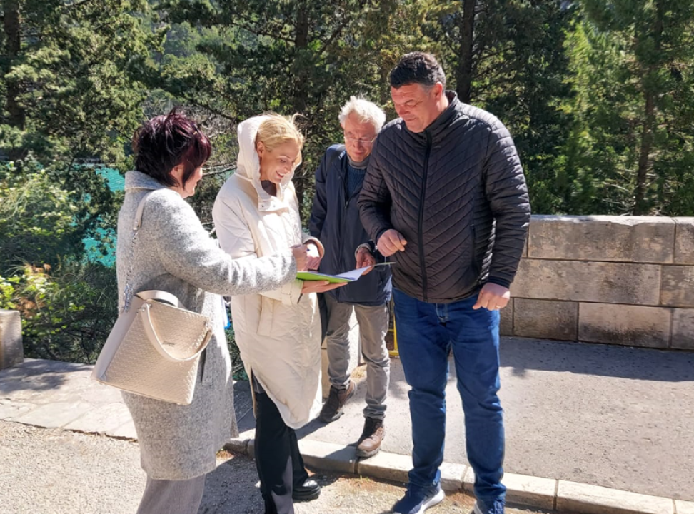 NP Krka uređuje pješački ulaz u Skradinu