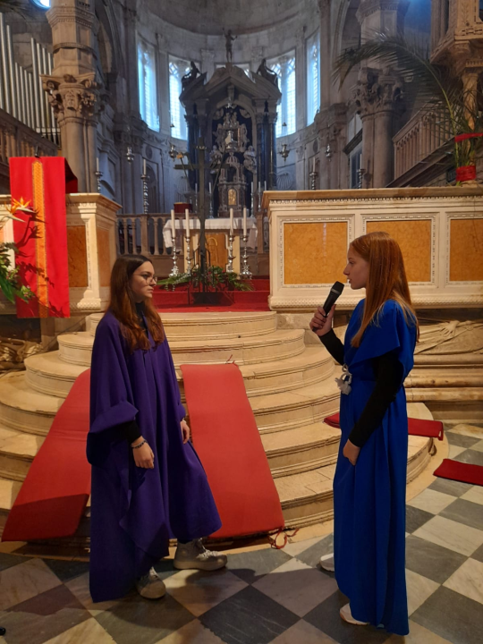 Dječji zbor u katedrali izveo mjuzikl 'Učitelja tražim'