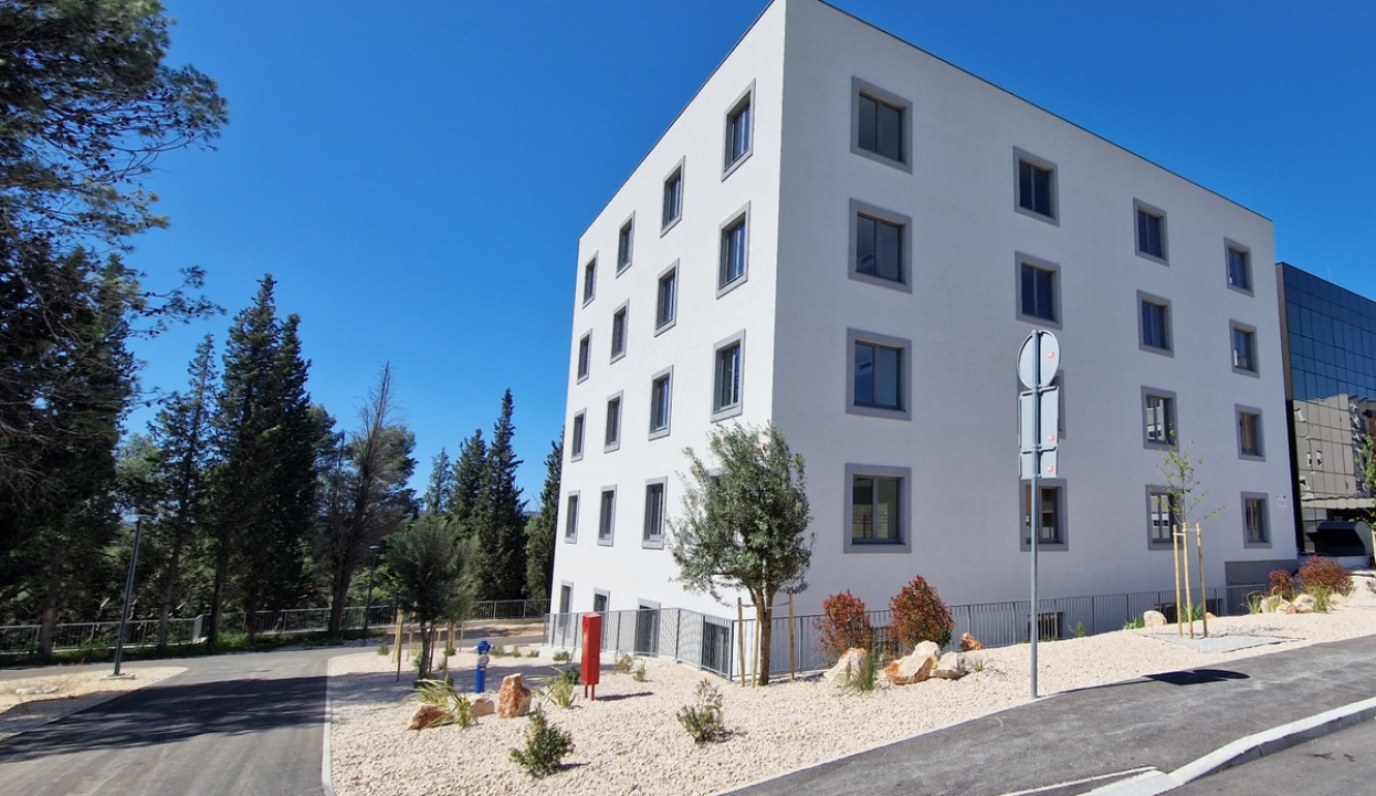 Uređen okoliš studentskog doma Palacin