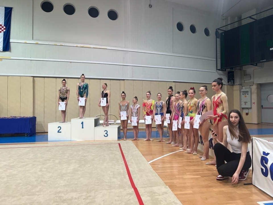 Još jedan medaljama bogat vikend za Gimnastički klub Šibenik-Dalmacija