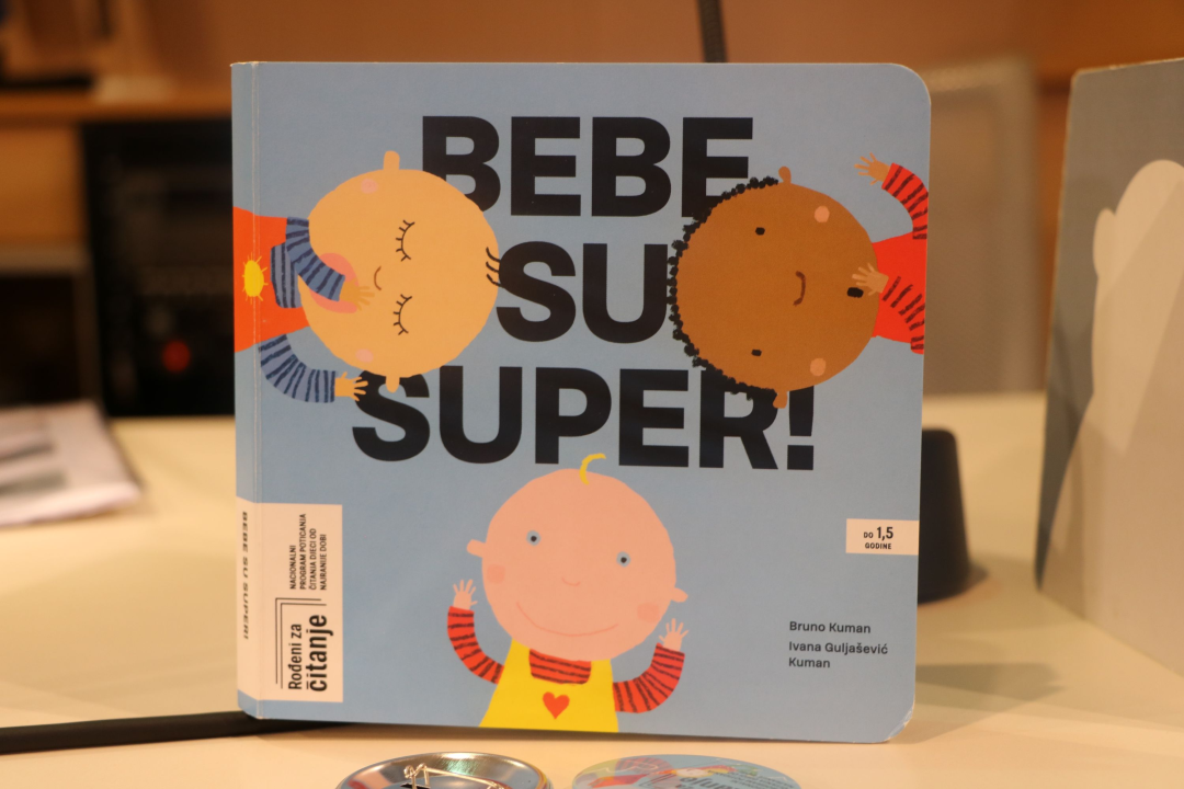 Rođeni za čitanje: U knjižnici predstavljen nacionalni program poticanja čitanja djeci