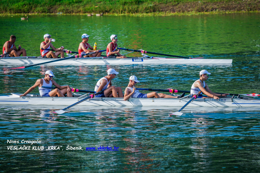 Veslači i veslačice VK 'Krka' sa 30. Hrvatskog veslačkog prvenstva se vratili s devet medalja  