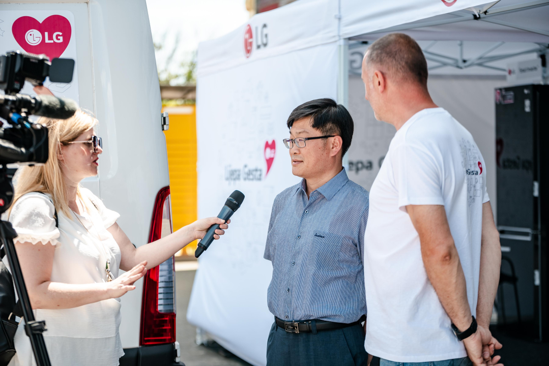 U Šibeniku održana LG-eva kampanja 'Lijepa gesta uz vas od mjesta do mjesta!'