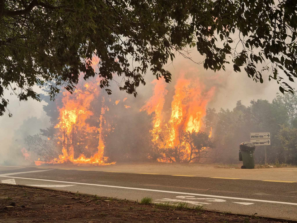 FOTOGALERIJA iz središta požara: Grčevita borba protiv vatre i vjetra