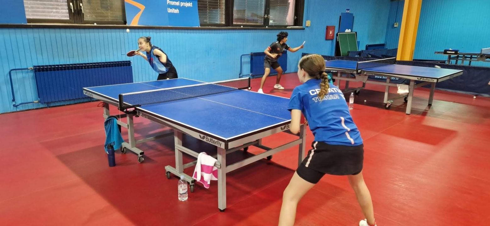 Šibenska stolnotenisačica Franka Miškić na Prvenstvu Europe za mlađe kategorije