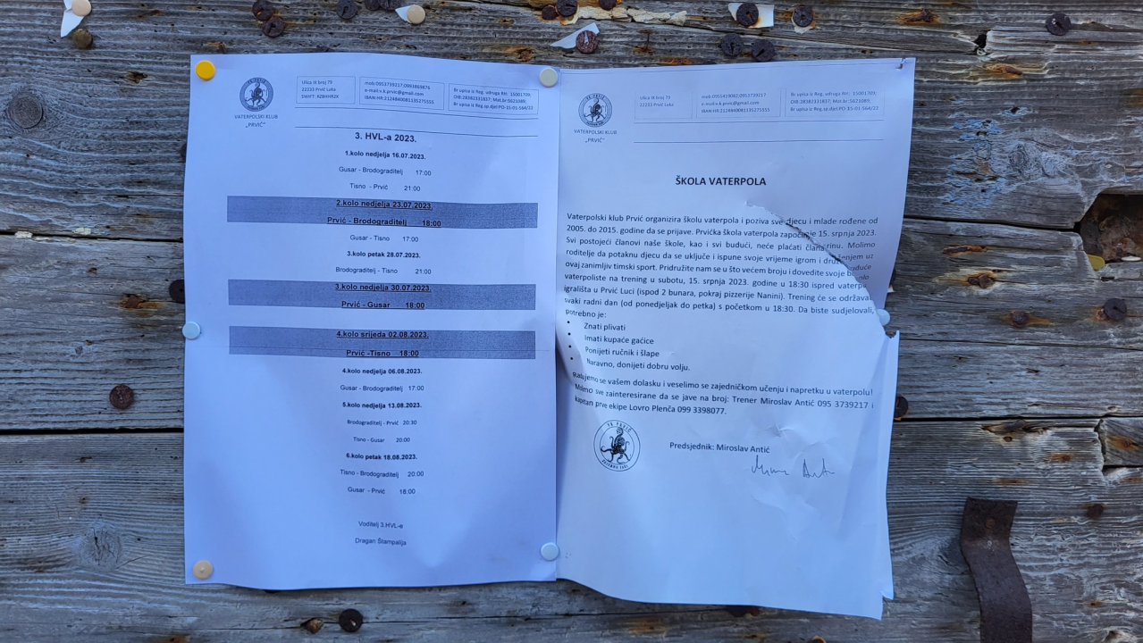 Povijesna utakmica za Prvić Luku: Kako je vaterpolo uzburkao usnulu valu...