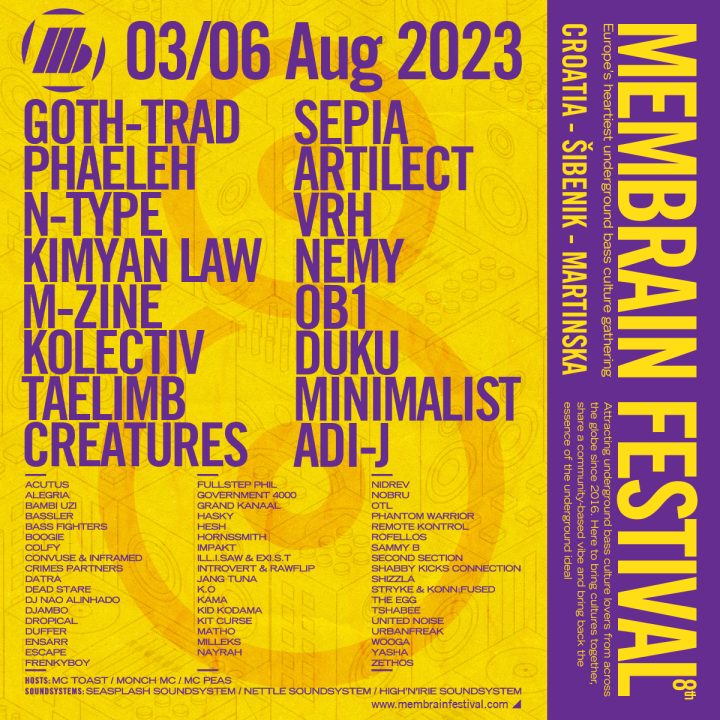 Sutra na Martinskoj počinje Membrain Festival: Do 6. kolovoza izredat će se 70 DJ-eva