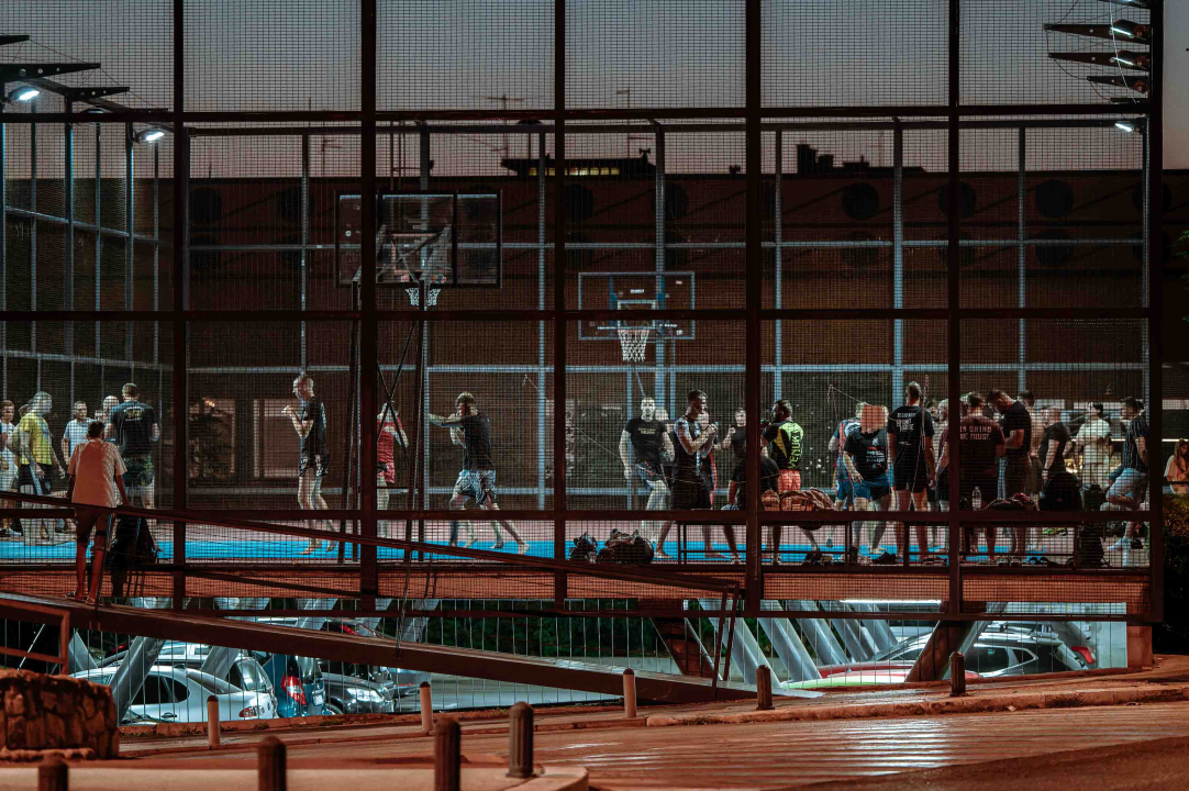 Funcuti bakljadom podržali Franu Vukovića na otvorenom treningu uoči borbe za naslov