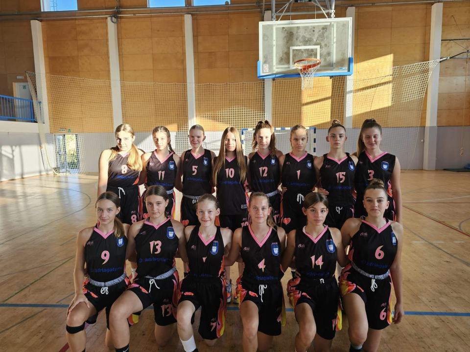 Mlade košarkašice Vodica s dva poraza otvorile natjecanje u WABA ligi 