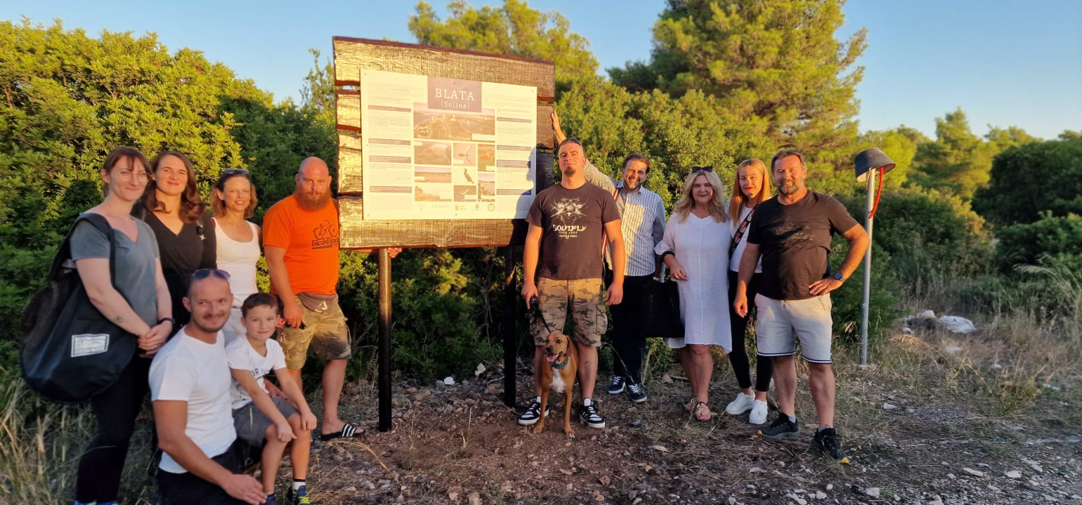 Postavljene info table na Malim i Velikim Solinama: Solane su svojevremeno othranile Šibenik