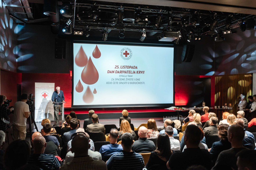 Svečanost Crvenog križa u Arsenu: 'Za krv se nikad neće naći adekvatna zamjena'