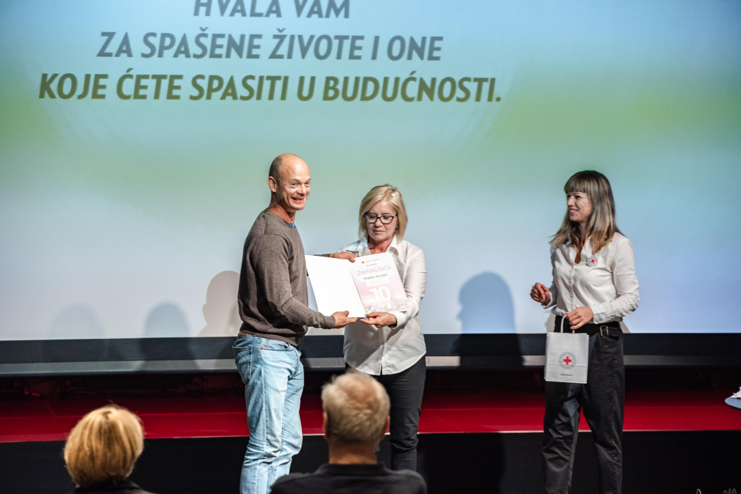 Svečanost Crvenog križa u Arsenu: 'Za krv se nikad neće naći adekvatna zamjena'