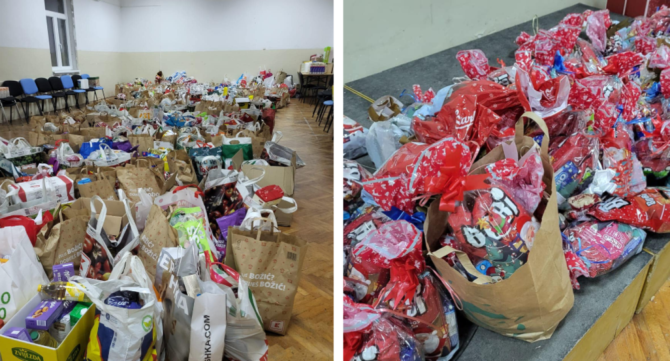 Šibenčani u jedan dan prikupili pomoć za 37 potrebitih obitelji: 'Mislim da su mirni bar tri mjeseca'