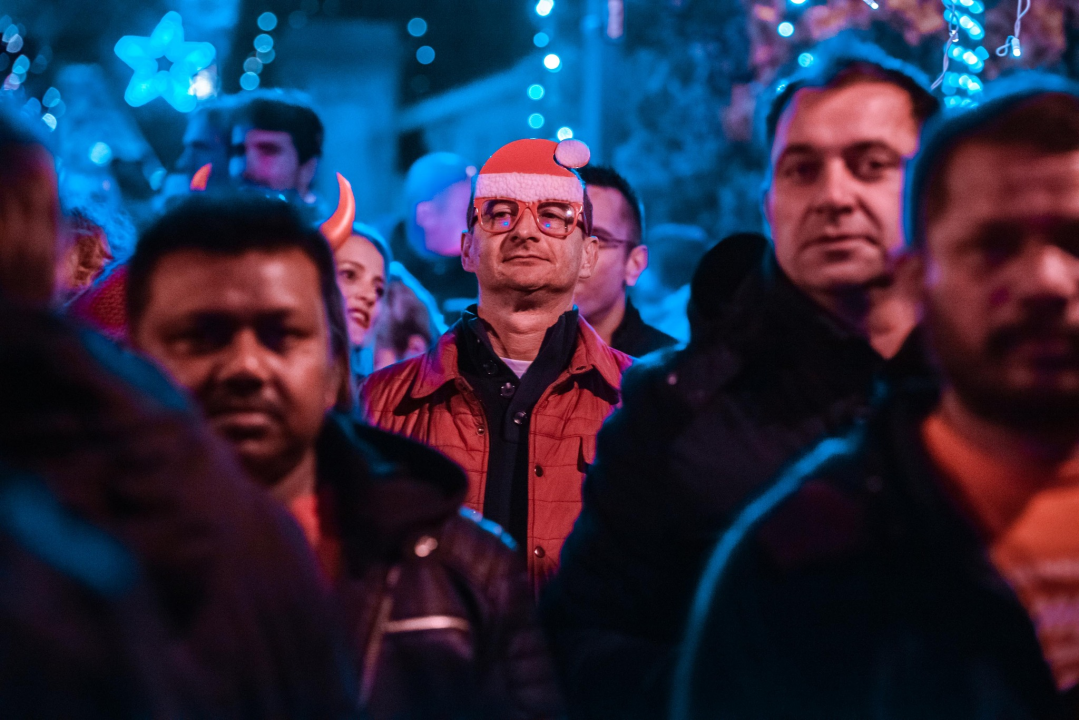 Šibenčani Novu godinu dočekali na dvije pozornice