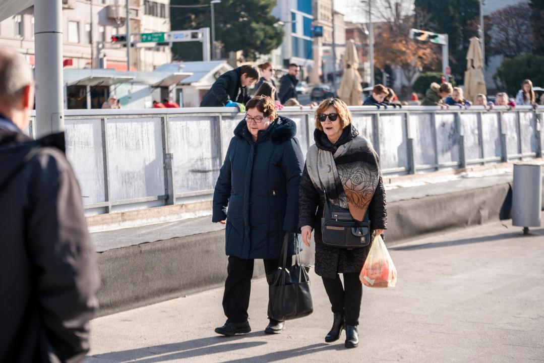 FOTO Đir po gradu, utorak 2. siječnja